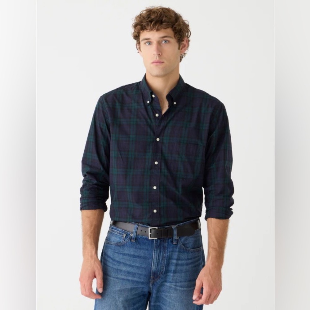 NEW W/Out Tags Mens Slim Fit JCrew Flannel XS 100% Cotton